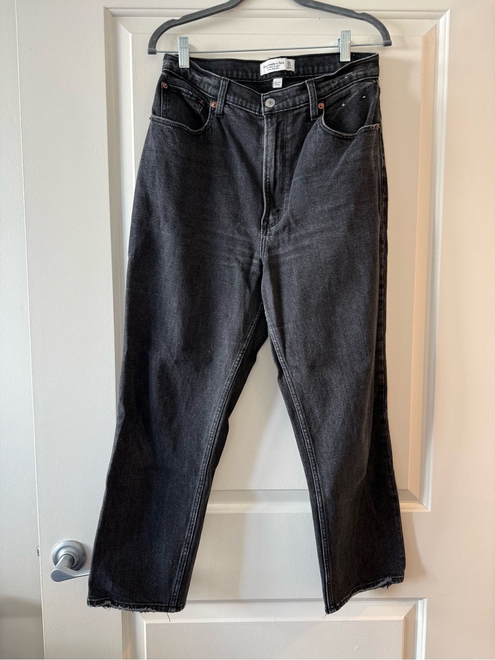 Abercrombie & Fitch Curve Love Black Denim